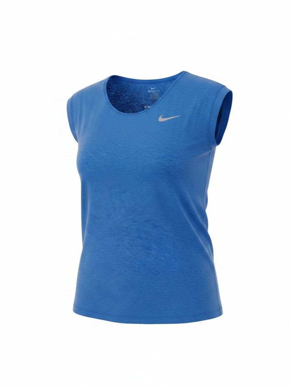 Nike Dri-FIT Blue Cap Sleeve Athletic Running Workout Shirt Tee  Top | Size M